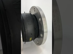 Paslanmaz Çelik Flange Bağlantısı EPDM Esnek Eklemle Gürültülü Kompensatör
