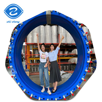 Hdpe boru ISO sondajı için teleskoplu eklem sökme Çift flange dökme demir valf armatürleri