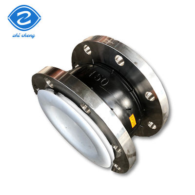 Yuvarlak SS304 Flange EPDM Ptfe Düzlü Kauçuk Genişleme Ortamı Beton için Çin