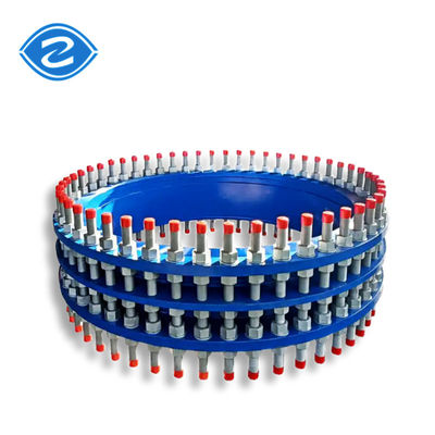 PN10 30 Çöpeleme Düktil Dikiş Demir Karbon Çelik Çift Flensli Boru hattı Bağlantısı