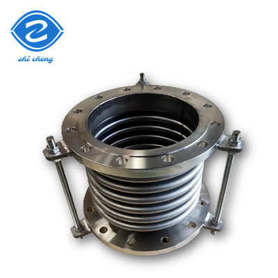 304 316 Vakum Dn50 100 200 Metallik Kauçuk Bellow Flange Tipi Metal Bellows Genişleme Eklemleri Gürültülü