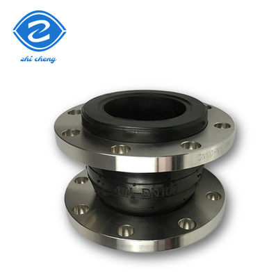 Yuvarlak tek küre genişleme eklemleri Kauçuk DN25 DN3000 Flange Paslanmaz Çelik 304 316L