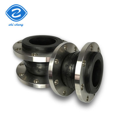 Neopren boru lastik genişleme eklemleri yağ geçirmez sismik kompensatör Ss304 Flange Epdm tek küre