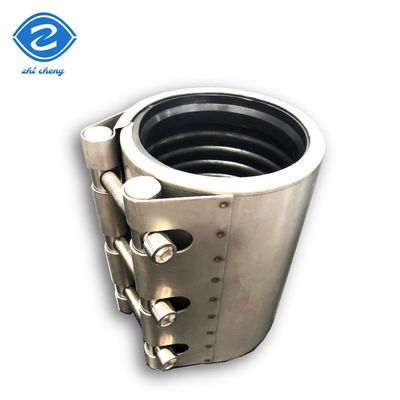 Kimyasal boru hatları için PTFE astarlı genişletilmiş onarım kılıfı Basınçlı mühürleme genişletilmiş onarım kiti Eksenel telafi genişletilmiş esnek boru bağlantısı