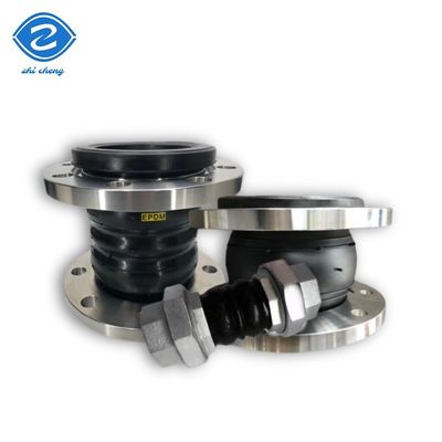 ANSI Karbon Çelik Tek Küre Flanged Esnek Kauçuk Kompensatör Genişleme Eklem Epdm Nbr Bağlantısı Esnek Bellow Kompensatör Genişleme Eklem
