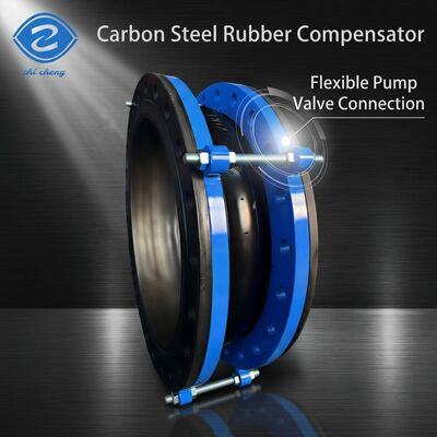 DN15-DN4000 Pn16 Pn10 Karbon Çelik Flange Kauçuk Kompensatörü Epoksi Kauçuk Monosfer
