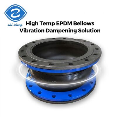 DN25-DN3000 esnek boru genişleme eklemleri kauçuk Tamamen Sonunda Kapalı Flanged Bellows EPDM Tek Küre